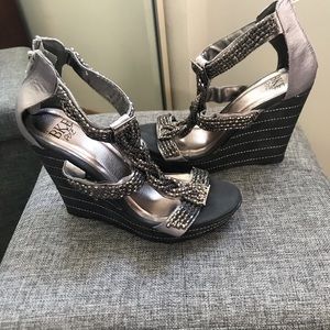 Buckle Sole wedges size 6.5